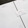 Printmedien, Geschäftausstattung Blindprägung