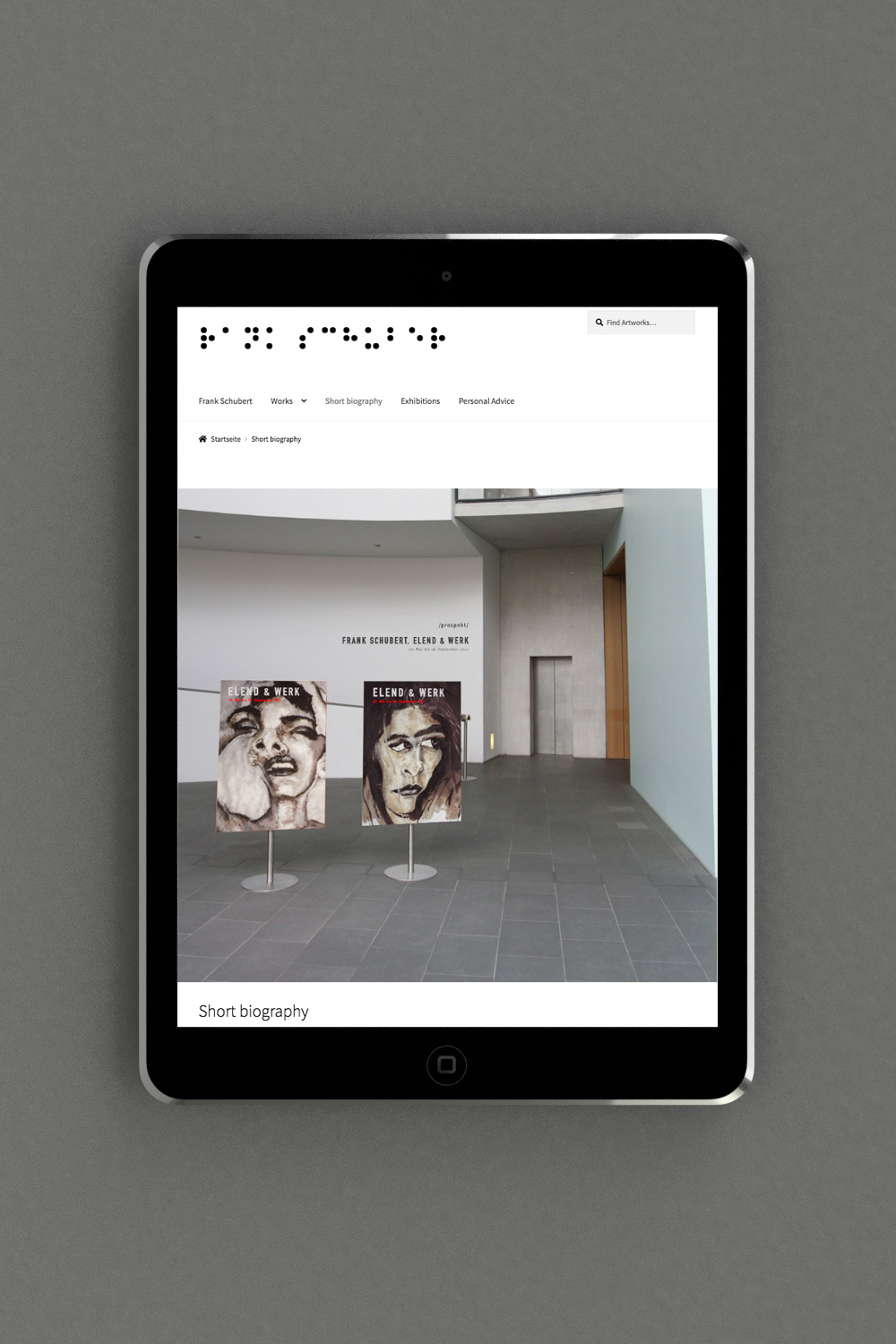 Website mit Online Shop in WordPress kreiert von der Agentur OINO