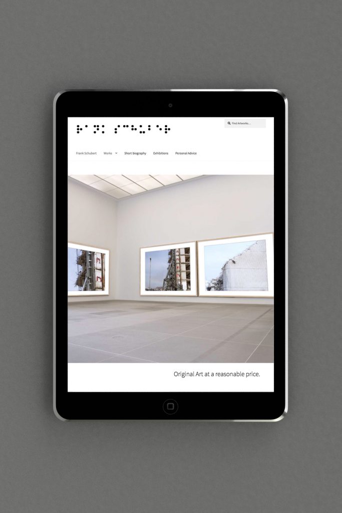Homepage mit Online Shop in Wordpress kreiert von der Corporate Design Agentur OINO